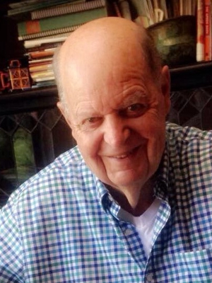 Happily recounting his adventures in the National Parks...