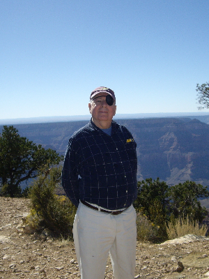 Louis Levy in 2006, somewhere near the Grand Canyon
